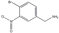 (4-BROMO-3-NITROPHENYL)METHANAMINE结构式