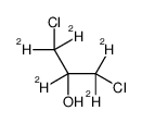 1,3-Dichloro-2-propanol-d5 Structure