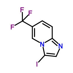 3-Iodo-6-trifluoromethyl-imidazo[1,2-a]pyridine structure