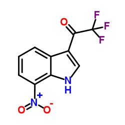 2,2,2-Trifluoro-1-(7-nitro-1H-indol-3-yl)ethanone structure