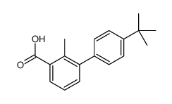 3-(4-tert-butylphenyl)-2-methylbenzoic acid Structure