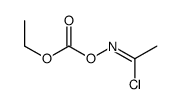 [(Z)-1-chloroethylideneamino] ethyl carbonate结构式