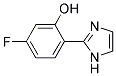 5-FLUORO-2-(1H-IMIDAZOL-2-YL)-PHENOL结构式