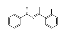 (S)-N-(1-(2-fluorophenyl)ethylidene)-1-phenylethanamine Structure