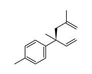 (S)-1-(3,5-dimethylhexa-1,5-dien-3-yl)-4-methylbenzene Structure