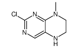 2-CHLORO-8-METHYL-5,6,7,8-TETRAHYDROPTERIDINE structure