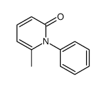 6-methyl-1-phenylpyridin-2-one Structure