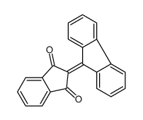 2-fluoren-9-ylideneindene-1,3-dione结构式