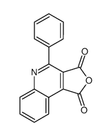2-phenylquinoline-3,4-dicarboxylic anhydride结构式