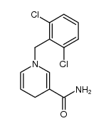 1-(2',6'-Dichlorobenzyl)-1,4-dihydronicotinamide结构式