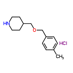 4-(4-Methyl-benzyloxyMethyl)-piperidine hydrochloride结构式