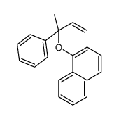 2-methyl-2-phenylbenzo[h]chromene Structure