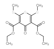 2,6-双(甲硫基)-4-氧代-4H-硫代吡喃-3,5-二羧酸二乙酯图片