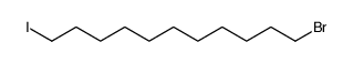 1-bromo-11-iodoundecane Structure