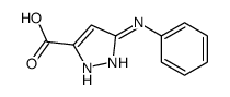 1H-Pyrazole-3-carboxylicacid,5-(phenylamino)-(9CI) Structure