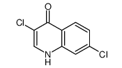 4-Quinolinol,3,7-dichloro- Structure