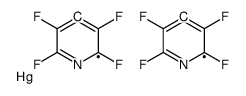 bis(2,3,5,6-tetrafluoropyridin-4-yl)mercury结构式