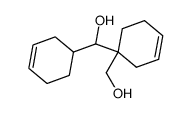 cyclohex-3-enyl-(1-hydroxymethyl-cyclohex-3-enyl)-methanol结构式