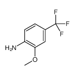 2-甲氧基-4-(三氟甲基)苯胺结构式