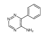 5-Amino-6-phenyl-1,2,4-triazine结构式