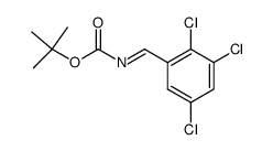 tert-butyl (2,3,5-trichlorobenzylidene)carbamate结构式