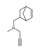 N-(5-bicyclo[2.2.1]hept-2-enylmethyl)-N-methylprop-2-yn-1-amine结构式