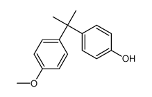 4-[1-(4-methoxyphenyl)-1-methylethyl]phenol Structure