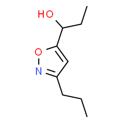5-Isoxazolemethanol,-alpha--ethyl-3-propyl-(9CI) structure