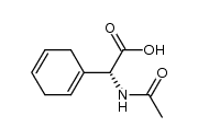 (R)-(acetylamino)-(1,4-cyclohexadiene-1-yl)acetic acid结构式
