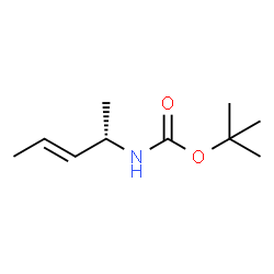 Carbamic acid, (1-methyl-2-butenyl)-, 1,1-dimethylethyl ester, (S)- (9CI) structure