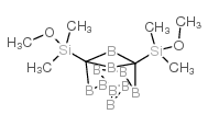 bis(methoxydimethylylsilyl)m-carborane Structure