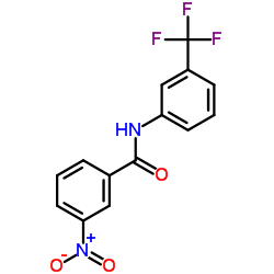 3-Nitro-N-[3-(trifluoromethyl)phenyl]benzamide Structure