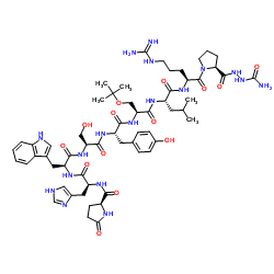 (Ser(tBu)6,AzaGly10)-LHRH structure