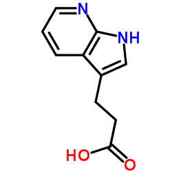 7-aza-1H-indole-3-propanoic acid picture