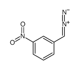 1-(diazomethyl)-3-nitrobenzene结构式