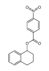 1,2,3,4-tetrahydro-1-naphthyl 4-nitrobenzoate结构式