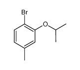 1-Bromo-2-isopropoxy-4-methylbenzene Structure