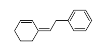 (2-(cyclohex-2-en-1-ylidene)ethyl)benzene Structure