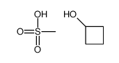 cyclobutanol,methanesulfonic acid Structure