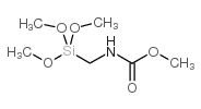 methyl n-(trimethoxysilylmethyl)carbamate Structure
