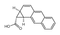 (+/-)-(1ar,9bc)-1a,9b-dihydro-1H-cycloprop[a]anthracene-1c-carboxylic acid Structure