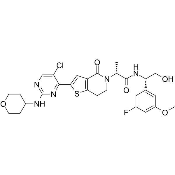 ERK1/2 inhibitor 4 Structure