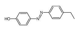 4-[(4-Ethylphenyl)azo]phenol structure