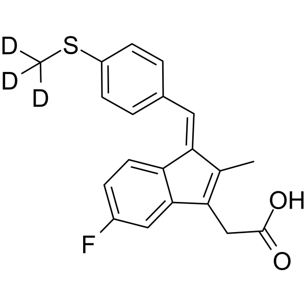 Sulindac sulfide-d3结构式