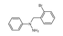 1-(2-bromobenzyl)-1-phenylhydrazine结构式