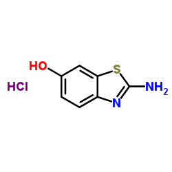 2-氨基-6-苯并噻唑醇盐酸盐图片