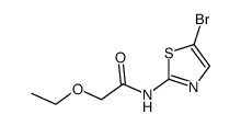 Acetamide,N-(5-bromo-2-thiazolyl)-2-ethoxy-结构式