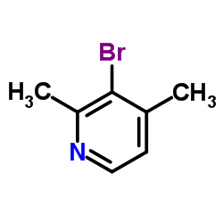 3-Bromo-2,4-dimethylpyridine Structure