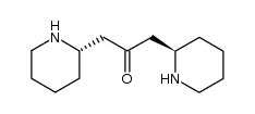 meso-1,3-di-piperidin-2-yl-propan-2-one Structure