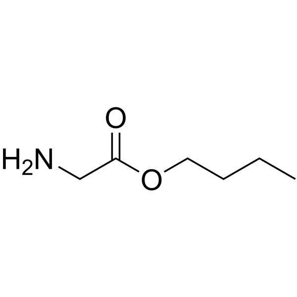 Glycine, butyl ester Structure